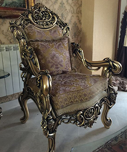 Images of carved wooden chair