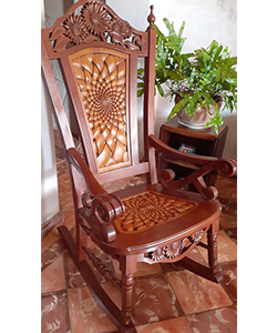 Images of carved wooden chair