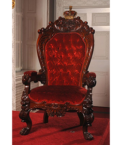 Image of Carved Designer Chair