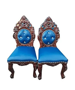 Image of Carved Designer Chair