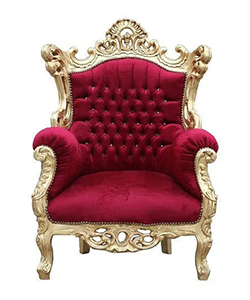 Image of Carved Designer Chair