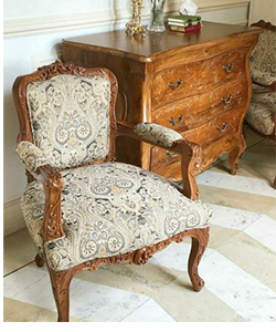 Image of Carved Designer Chair