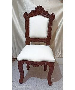 Image of Carved Designer Chair