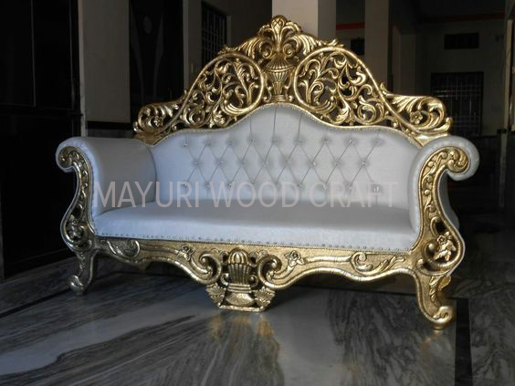 Carved sofa