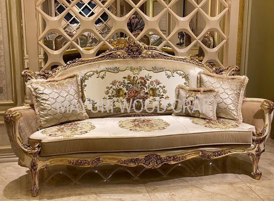 Carved sofa