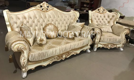 Carved sofa