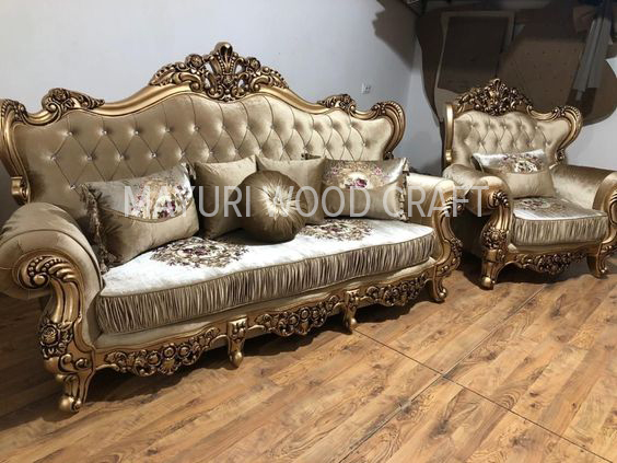 Carved sofa