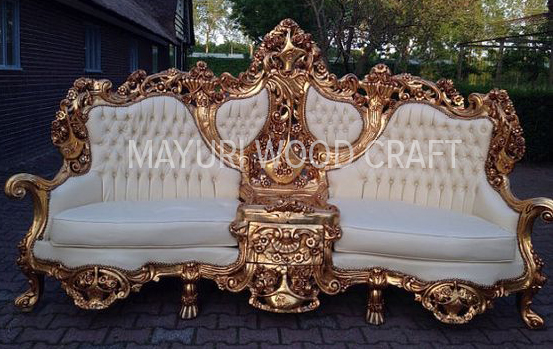 Carved sofa
