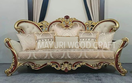 Carved sofa