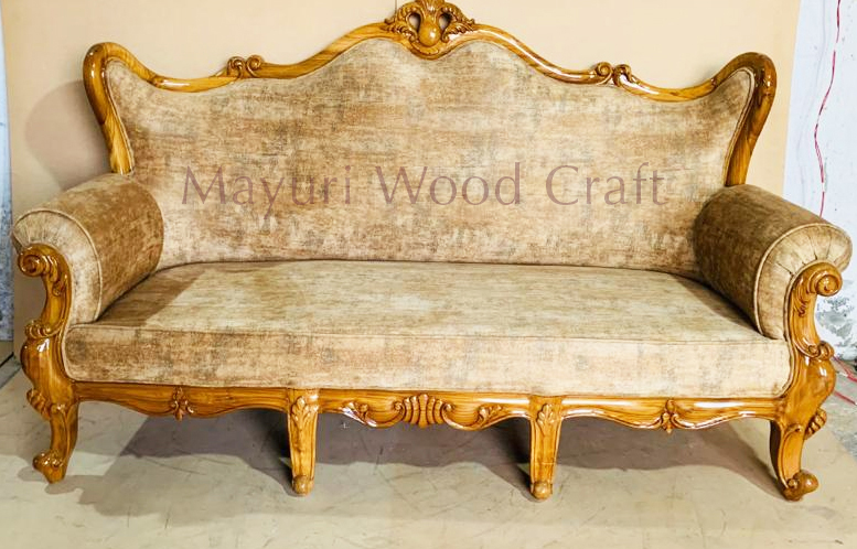 Carved sofa