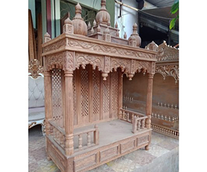 Teak Wood Temple