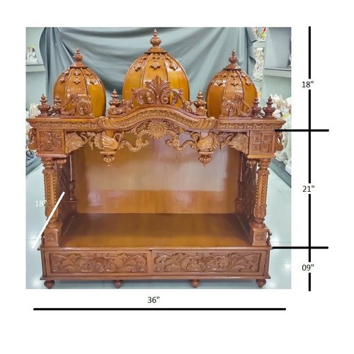 Teak Wood Temple